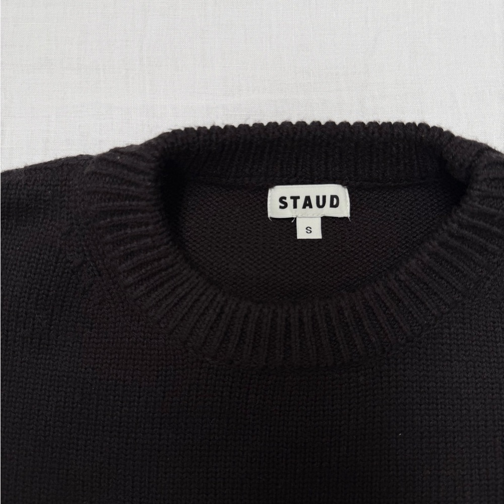 STAUD Dark Knit Crewneck Sweater - Picture 4 of 4